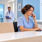 Segreteria AI per studi medici: come scegliere quella adatta Operatrice_Telefono